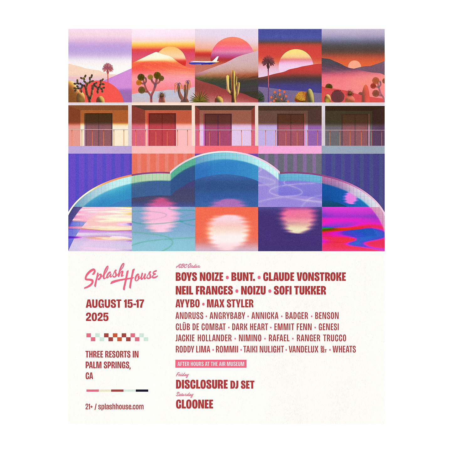2025 Lineup Poster