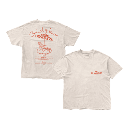Splash House 2025 Lineup Tee