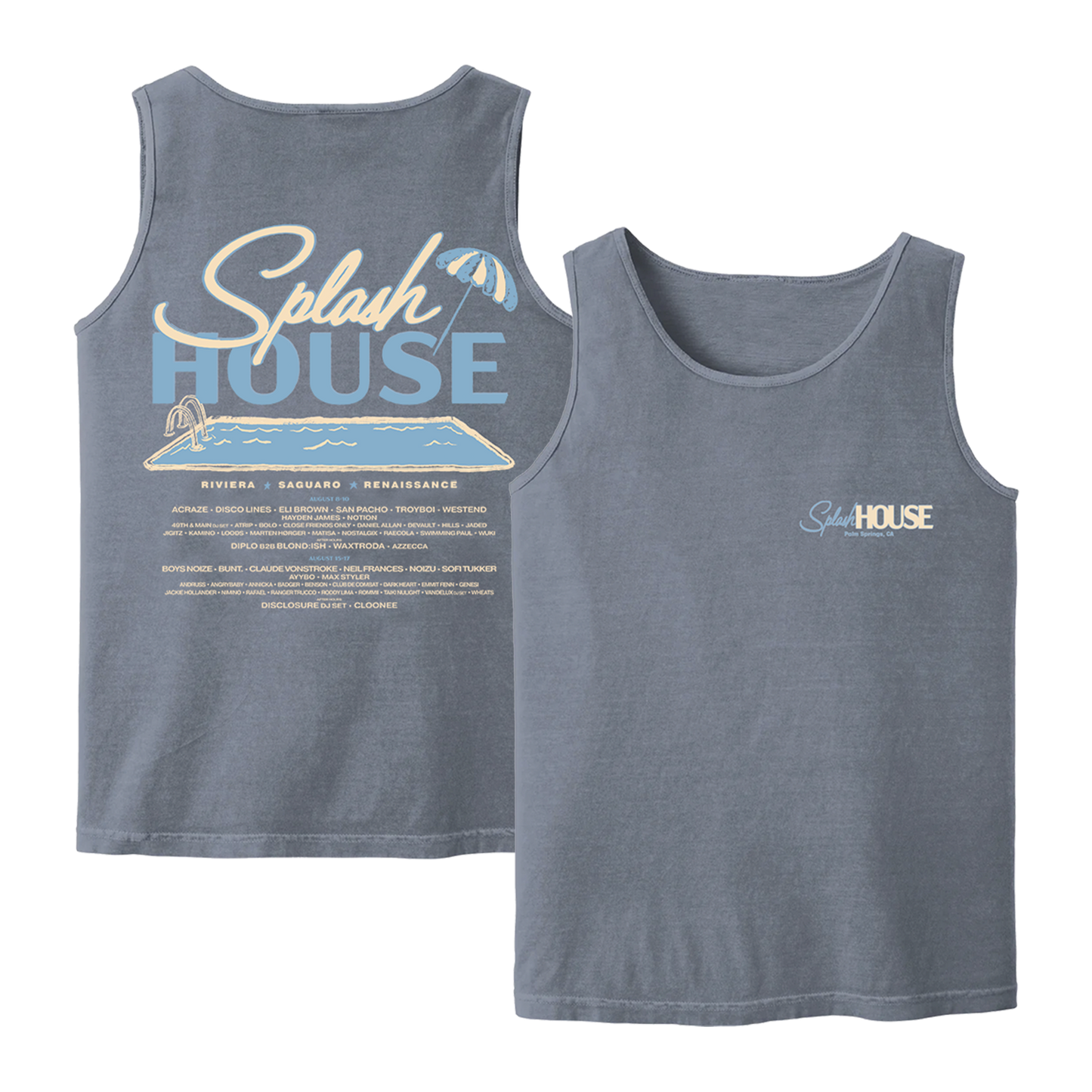 Splash House 2025 Lineup Tank
