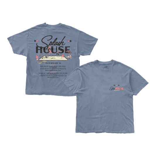 Pool Party Lineup Tee