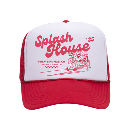 Check-in to Check-out Trucker Hat